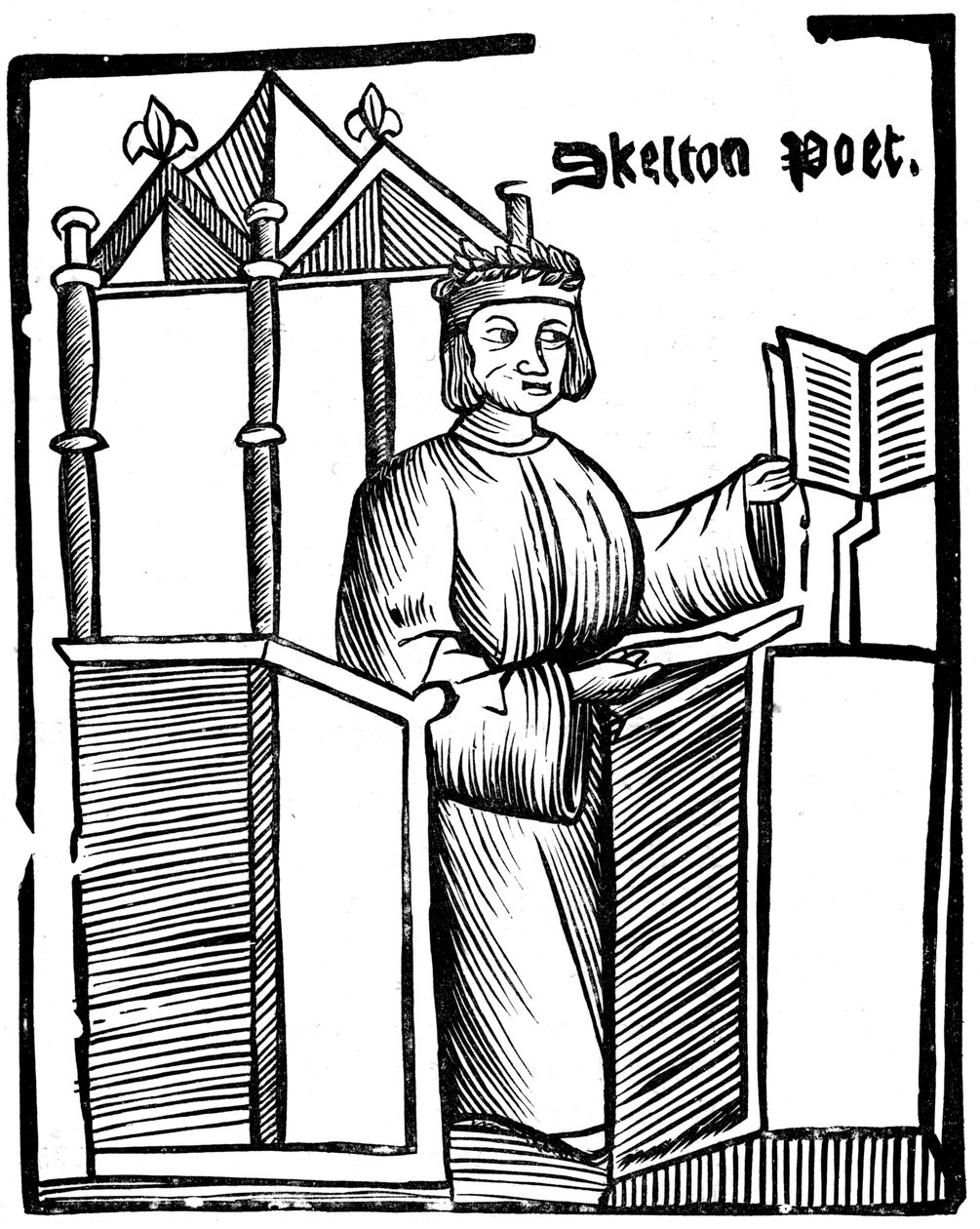John Skelton, c1460-1529, 16. yüzyıl by Unbekannt