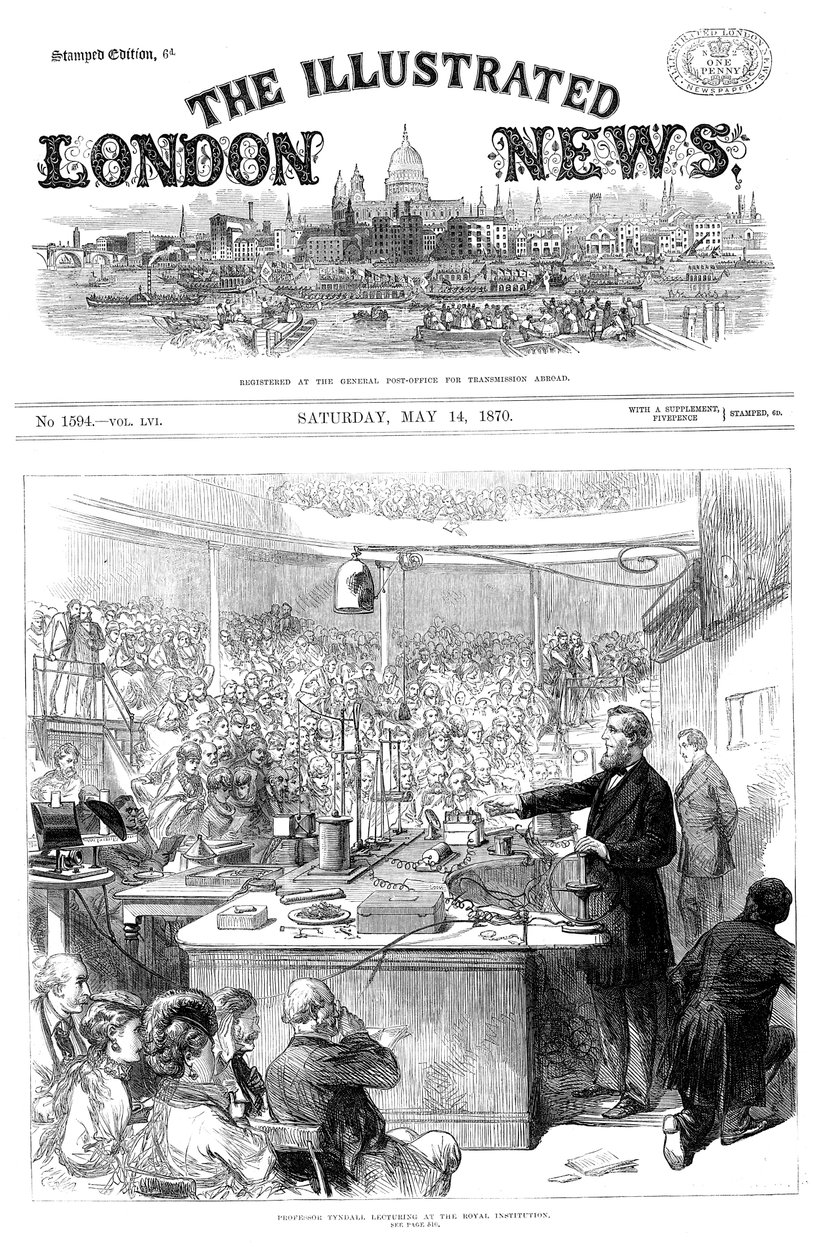 John Tyndall, Londra Kraliyet Enstitüsü