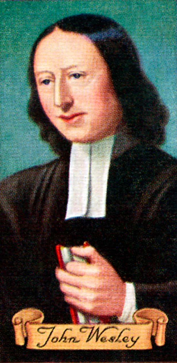 John Wesley, bir dizi sigara kartından alındı, 1935 by Unbekannt