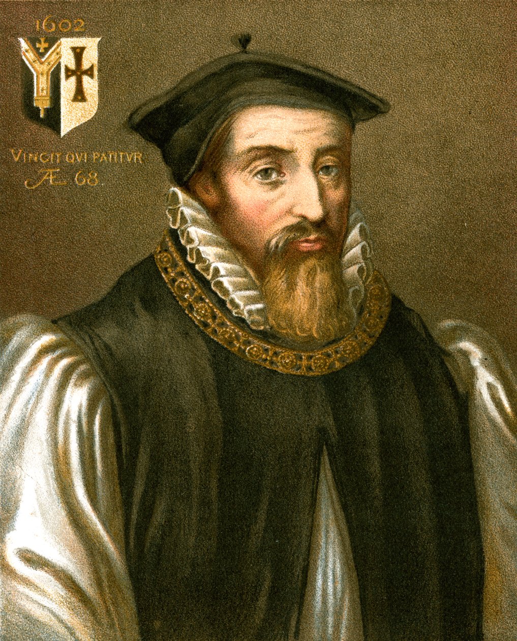 John Whitgift, Canterbury Başpiskoposu, 1602 by Unbekannt