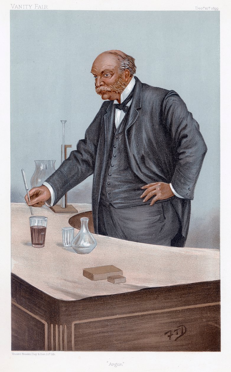John William Strutt, 3. Baron Rayleigh, İngiliz bilim adamı, 1899 by Unbekannt