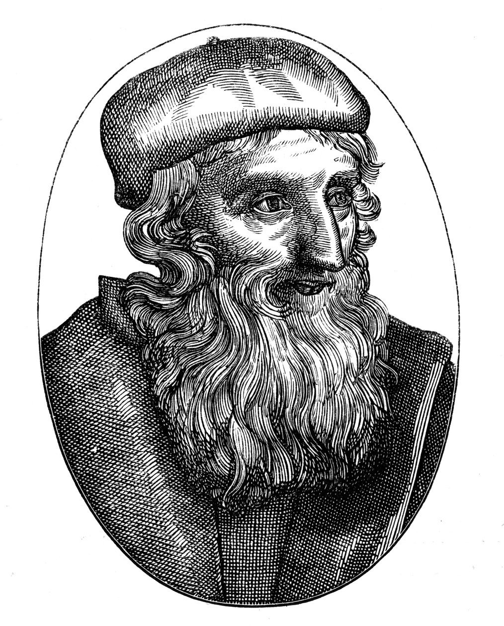 John Wycliffe, 14. yüzyıl İngiliz dini reformcusu, 16. yüzyıl by Unbekannt