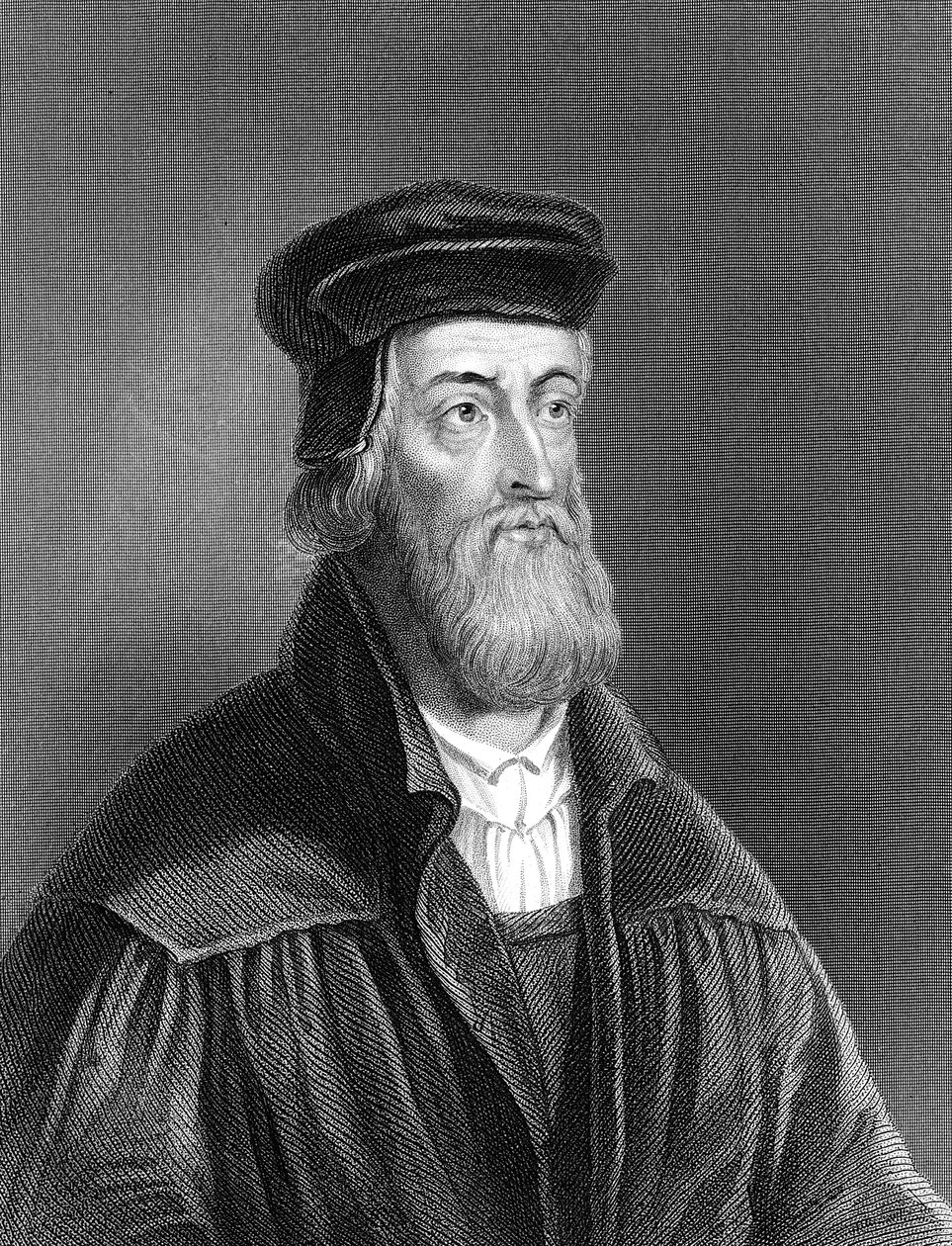 John Wycliffe, 14. yüzyıl İngiliz dini reformcusu, 1882 by Unbekannt