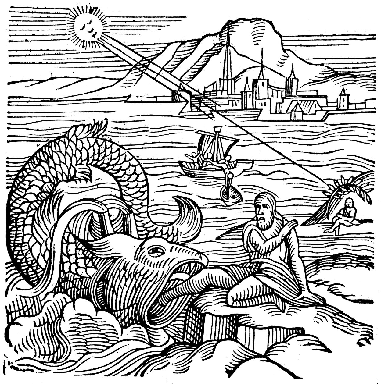 Yunus balina tarafından kustu, 1557 by Unbekannt