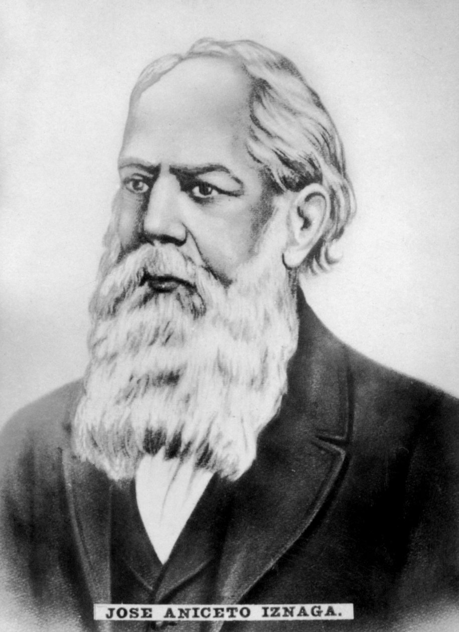 Jose Aniceto Iznaga 1791-1860, Küba Bağımsızlık Savaşları sırasında Küba vatanseveri, c1910 by Unbekannt