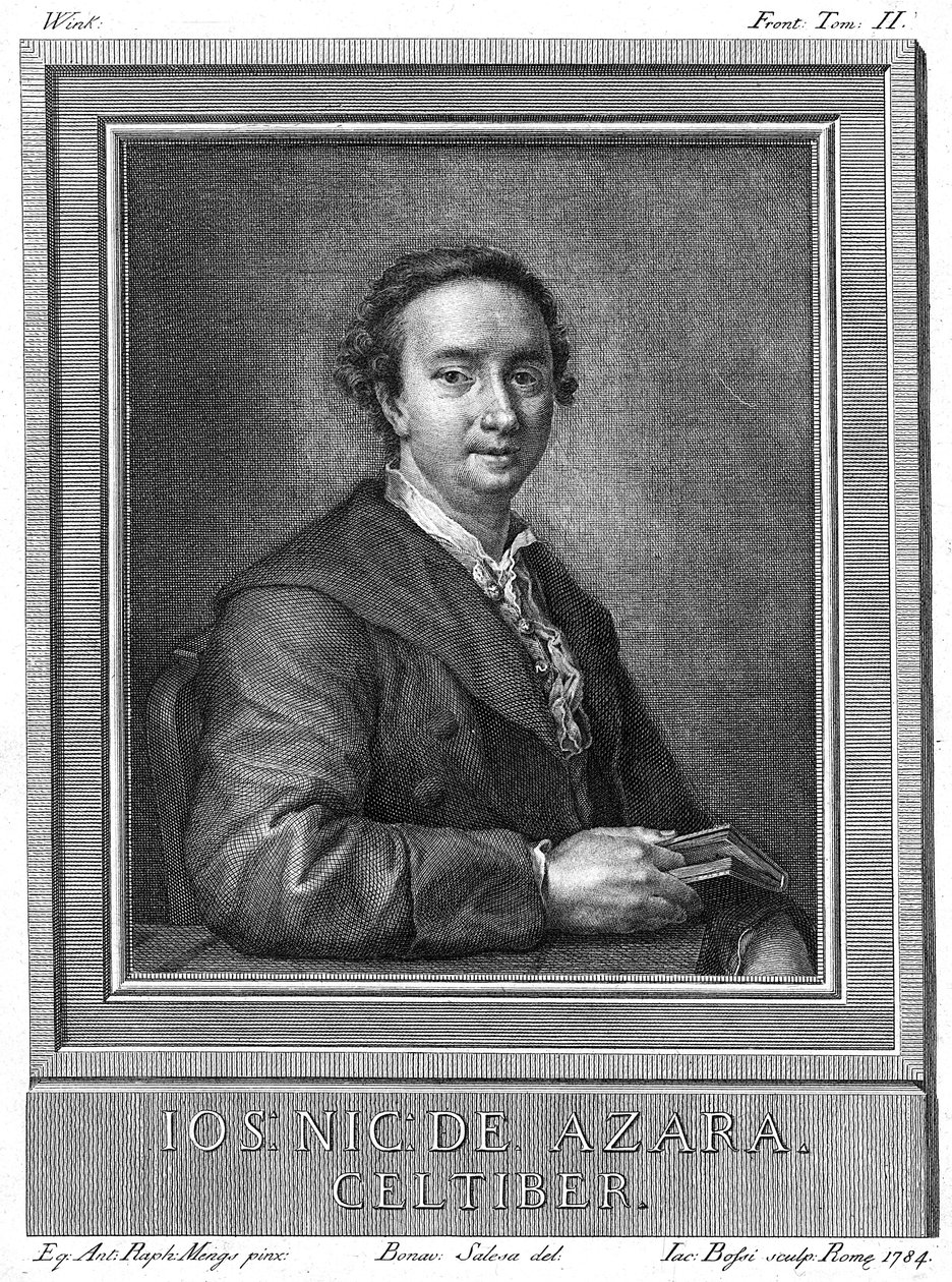 Jose Nicolas de Azara 1731-1804, İspanyol diplomat ve sanat ve edebiyat hamisi, 1784 by Unbekannt