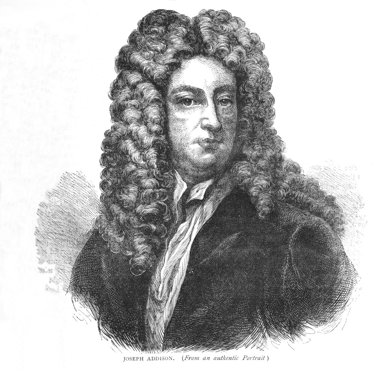 Joseph Addison, İngiliz yazar ve politikacı, c1870 1878 by Unbekannt