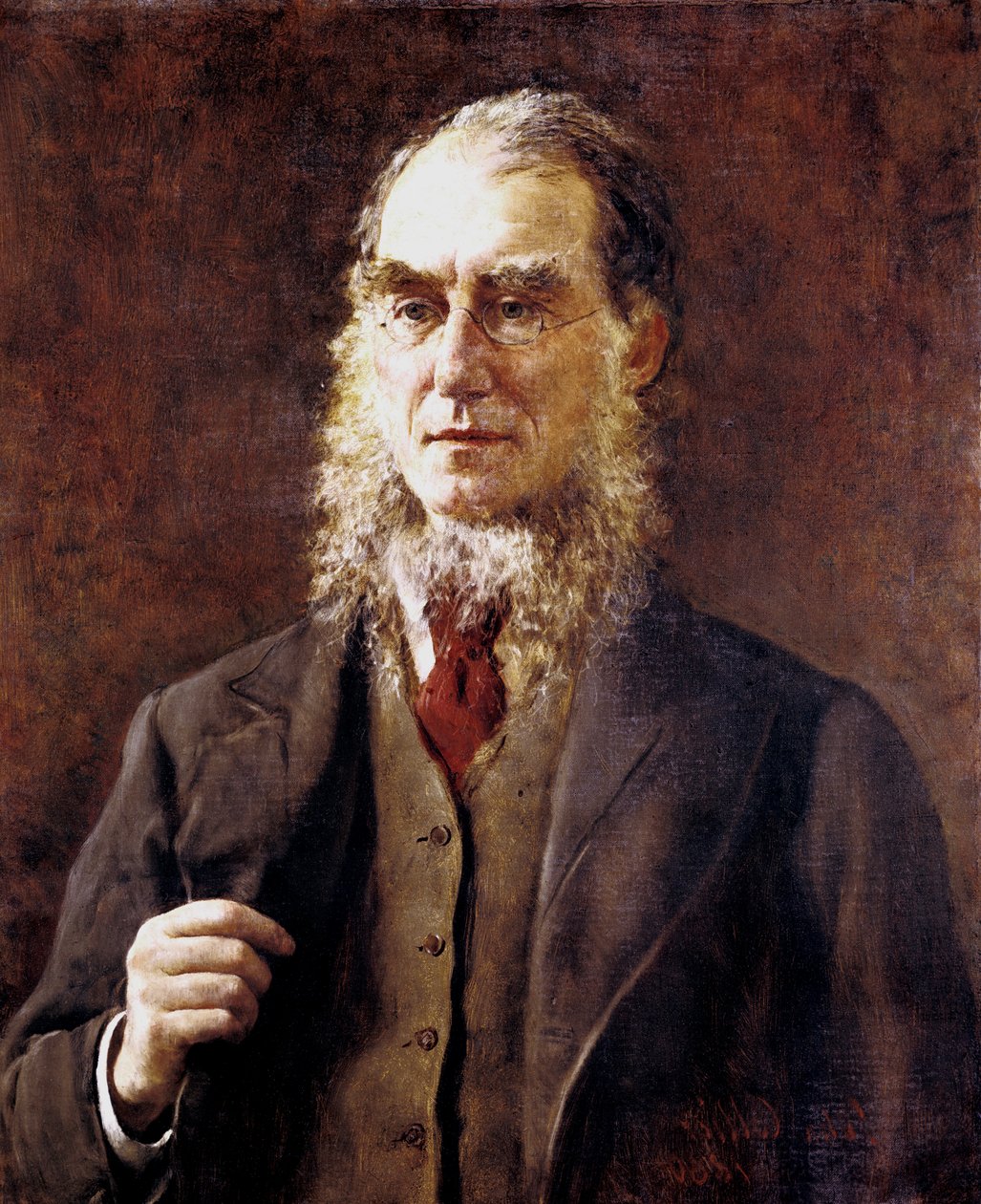 Joseph Dalton Hooker, İngiliz botanikçi, bitki coğrafyacısı ve koleksiyoncu by Unbekannt