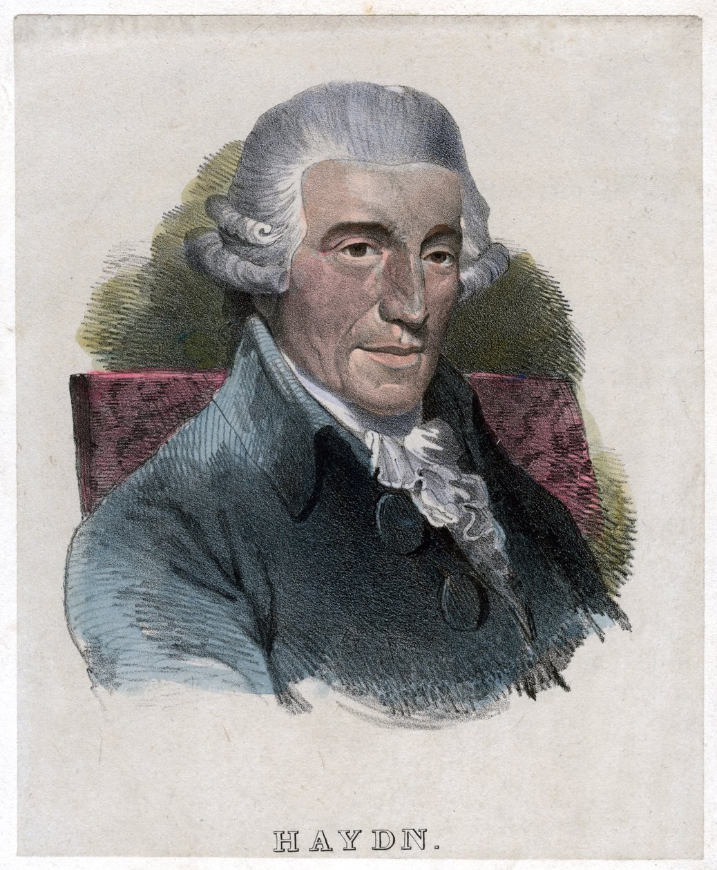 Joseph Haydn, Avusturyalı besteci by Unbekannt