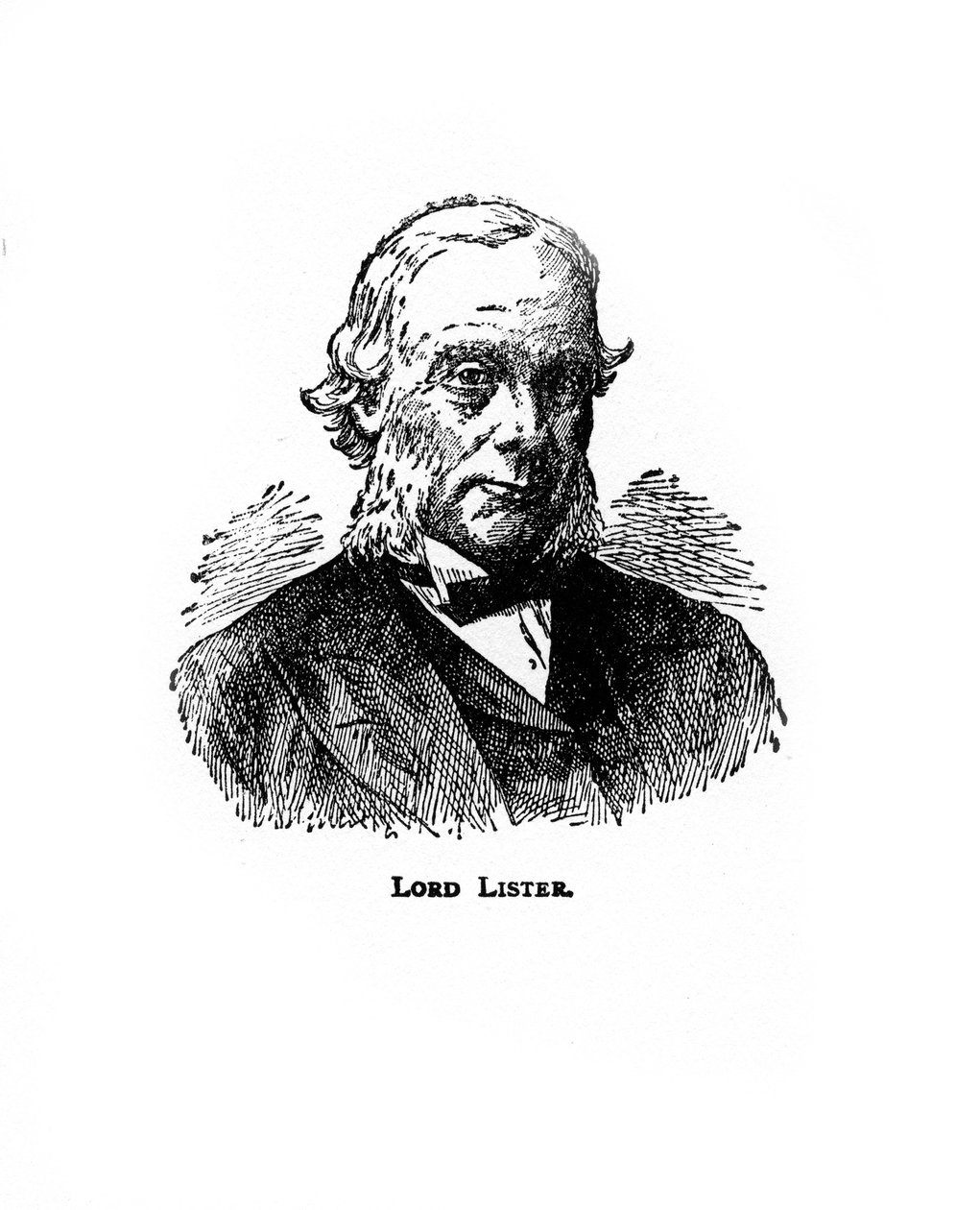 Joseph Lister, İngiliz cerrah, 20. yüzyıl by Unbekannt