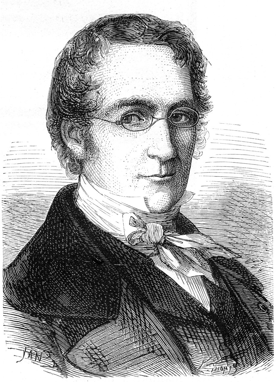 Joseph Louis Gay-Lussac, Fransız kimyager, fizikçi ve baloncu, c1870 by Unbekannt