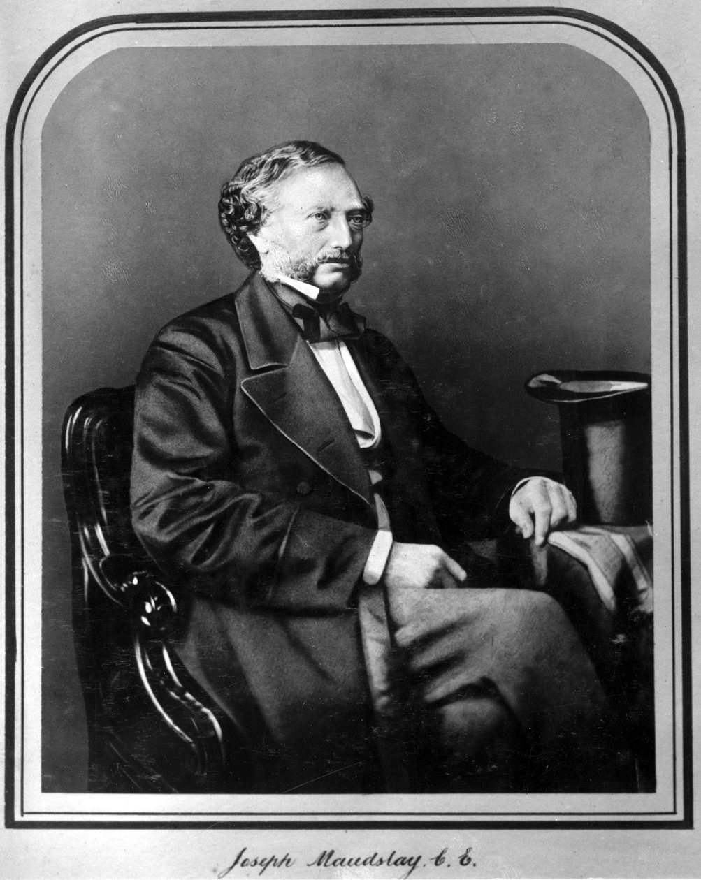 Joseph Maudslay, İngiliz mühendis, 1850 dolayları by Unbekannt