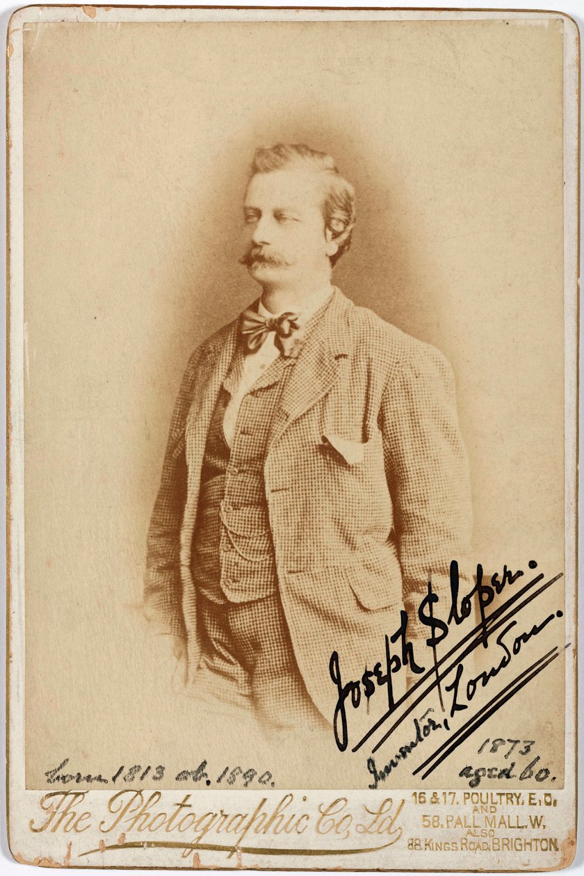 Joseph Sloper, İngiliz mucit by Unbekannt