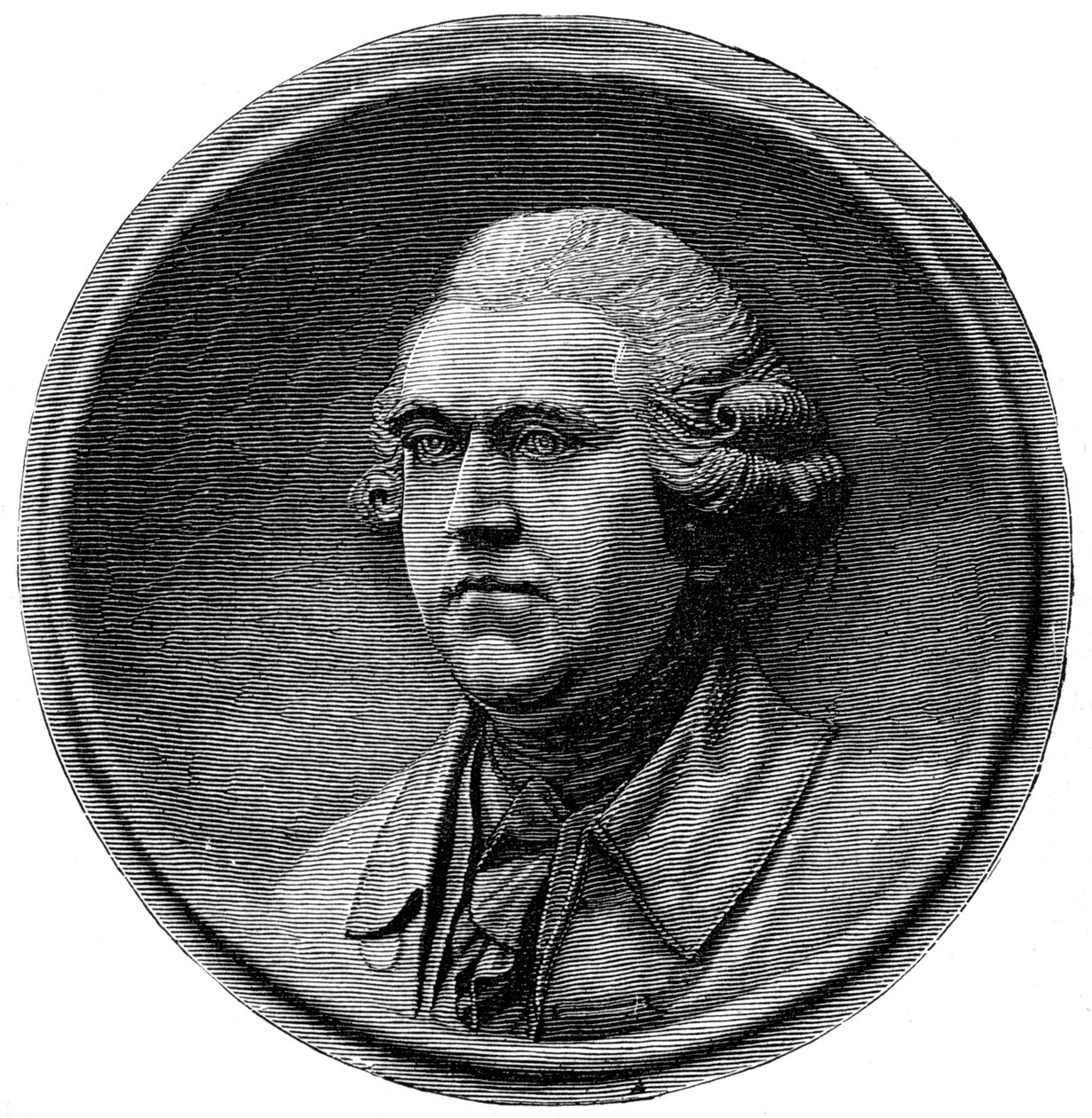 Josiah Wedgwood, İngiliz sanayici ve çömlekçi, c1880 by Unbekannt