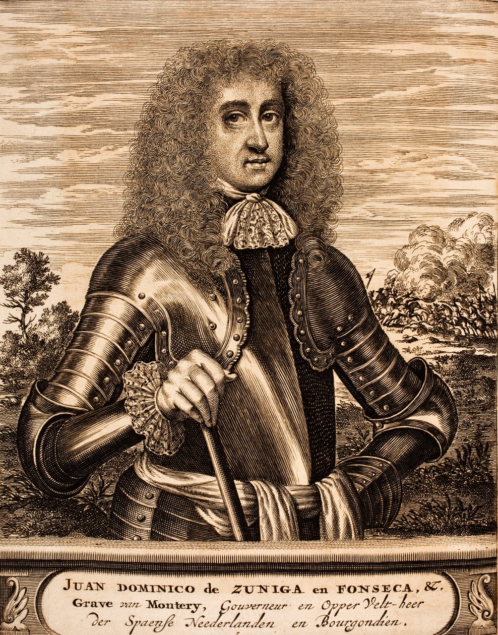 Juan Domingo de Zúñiga y Fonseca, Monterrey Kontu 1640-1716, 1675. by Unbekannt