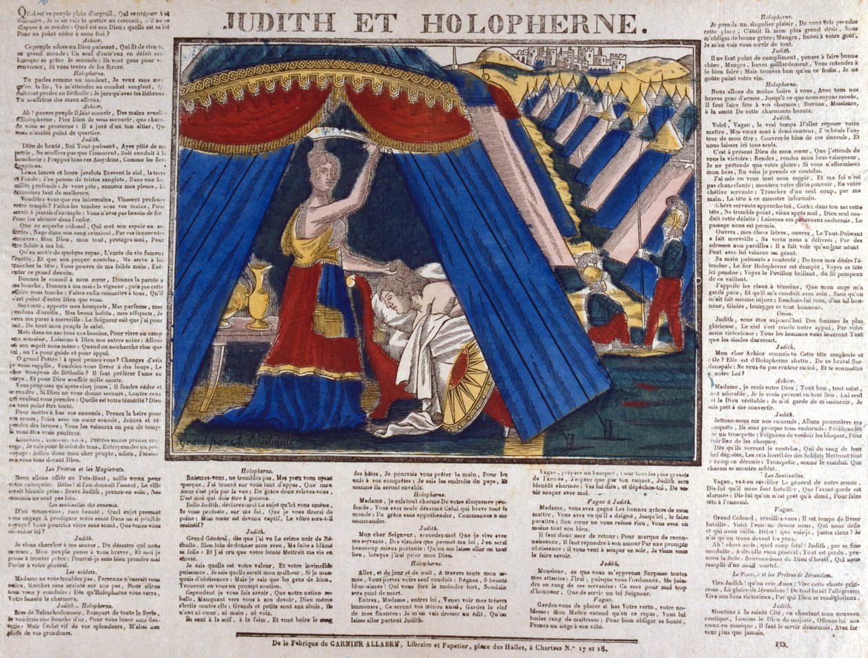 Judith, Asur generali Holofernes