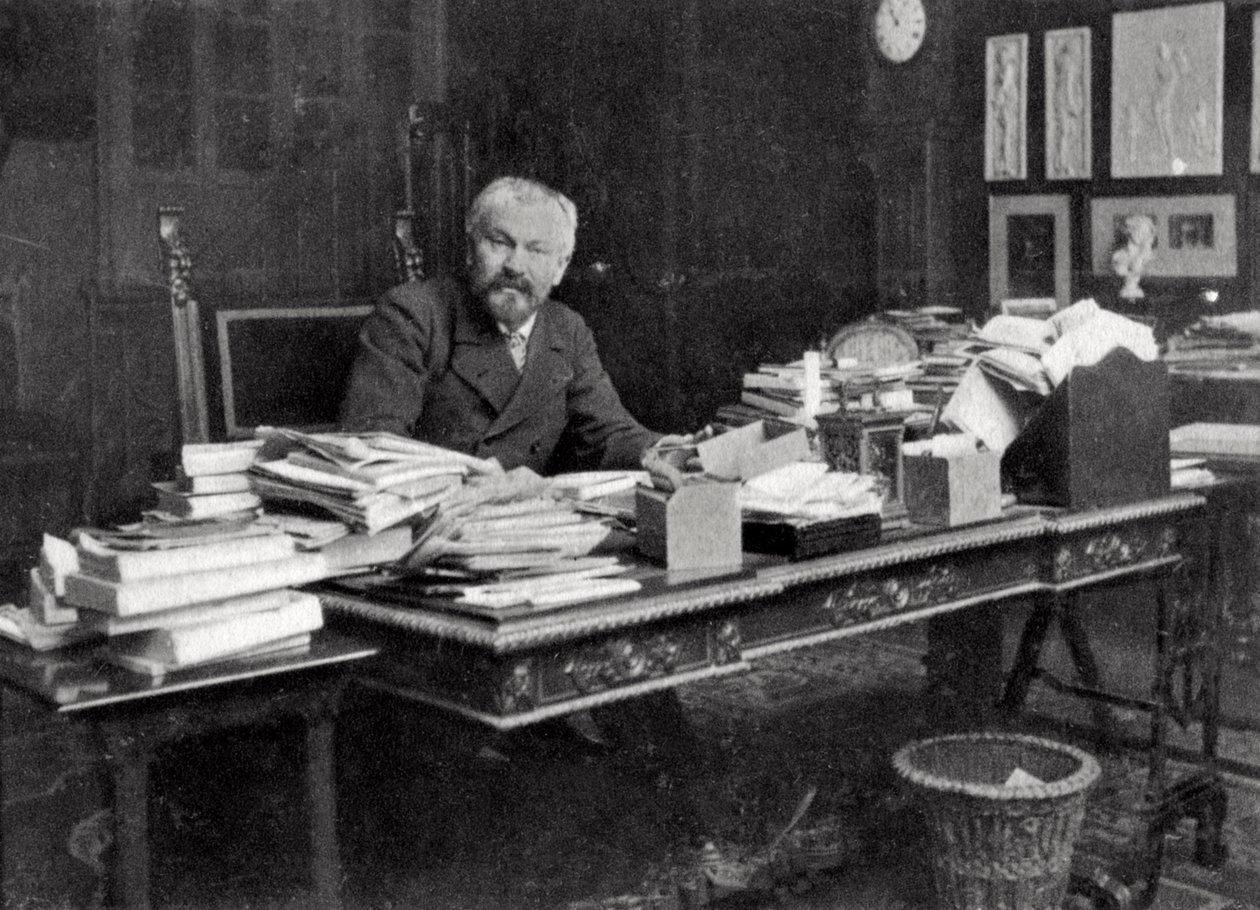 Jules Lemaitre, Fransız oyun yazarı ve eleştirmen, 1908 by Unbekannt
