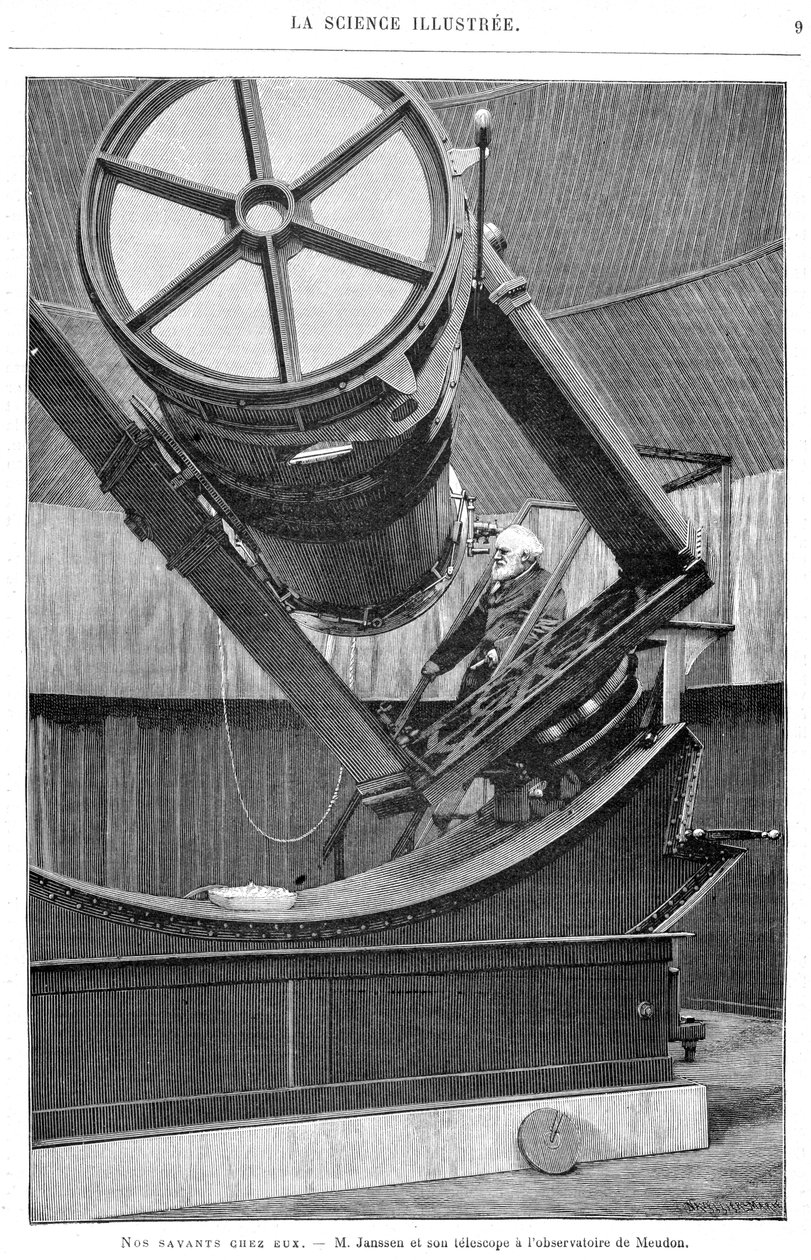 Jules Pierre Cesar Janssen, Fransız astronom, 1893 by Unbekannt