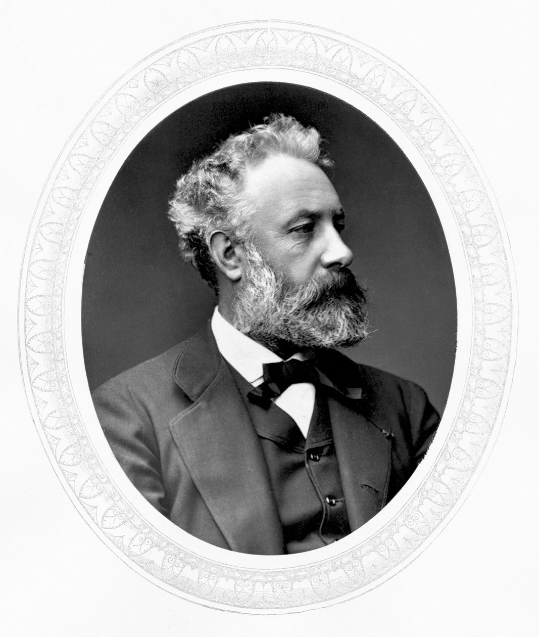 Jules Verne, Fransız macera ve bilim kurgu yazarı, c1880 by Unbekannt
