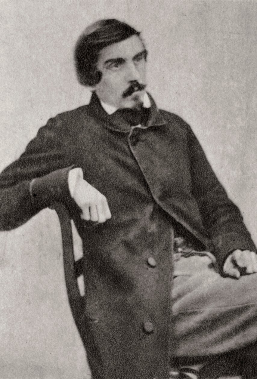 Jules de Goncourt, Fransız yazar, 1868 by Unbekannt