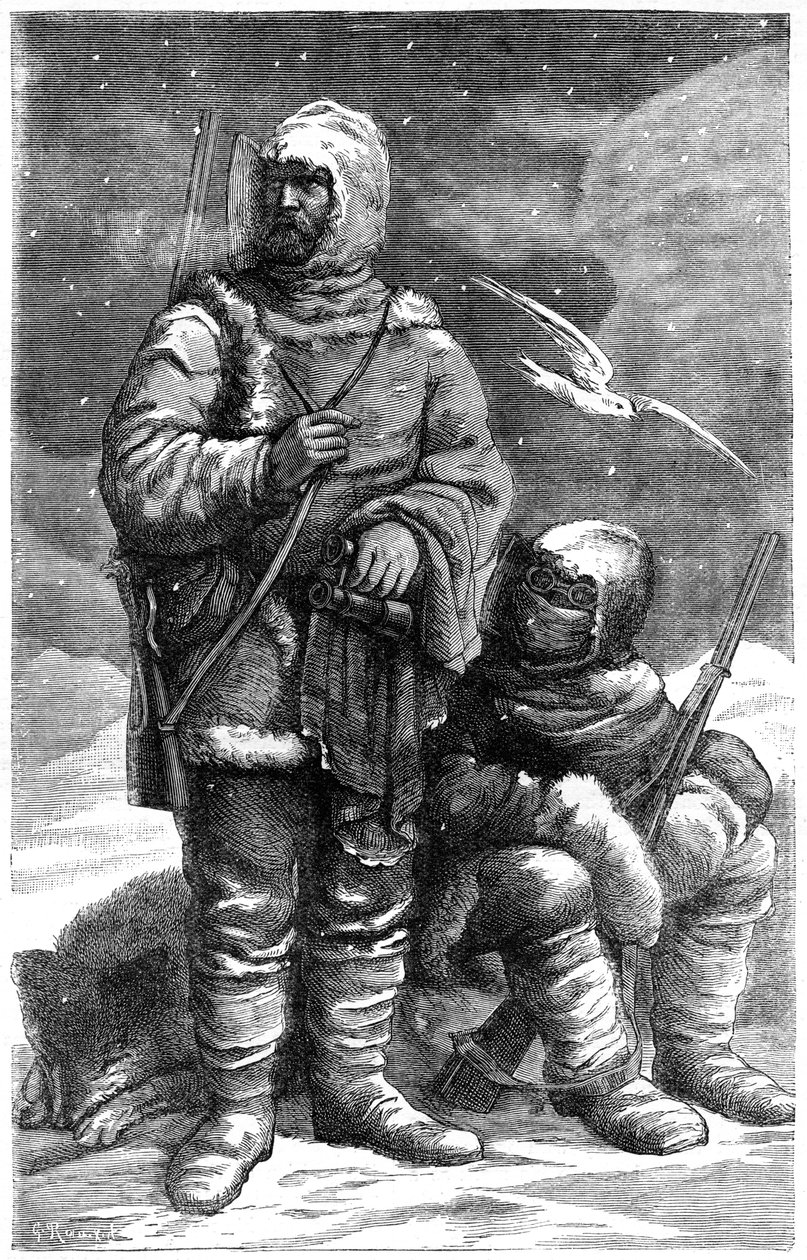 Julius Payer 1841-1915, Avusturya-Macaristan kutup kaşifi ve peyzaj sanatçısı, 19. yüzyıl by Unbekannt