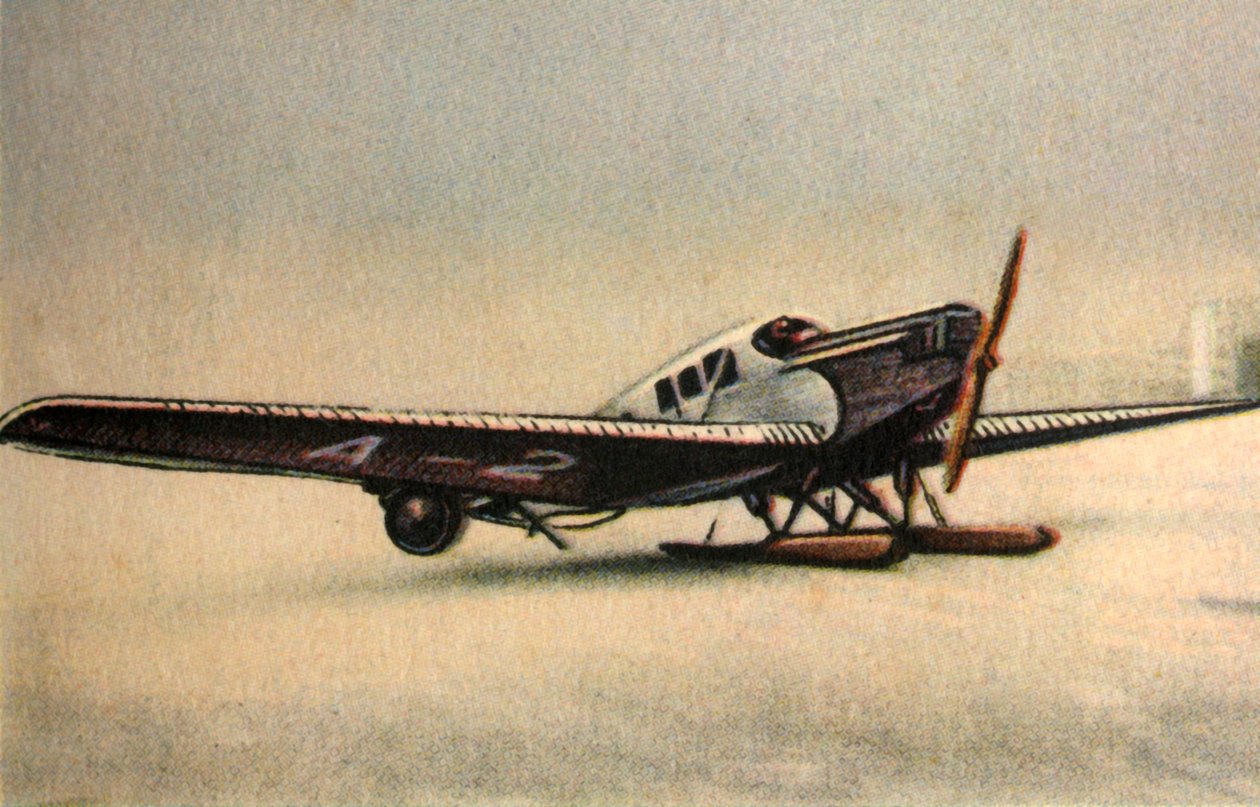 Kar kızaklı Junkers F13 L uçağı, 1920