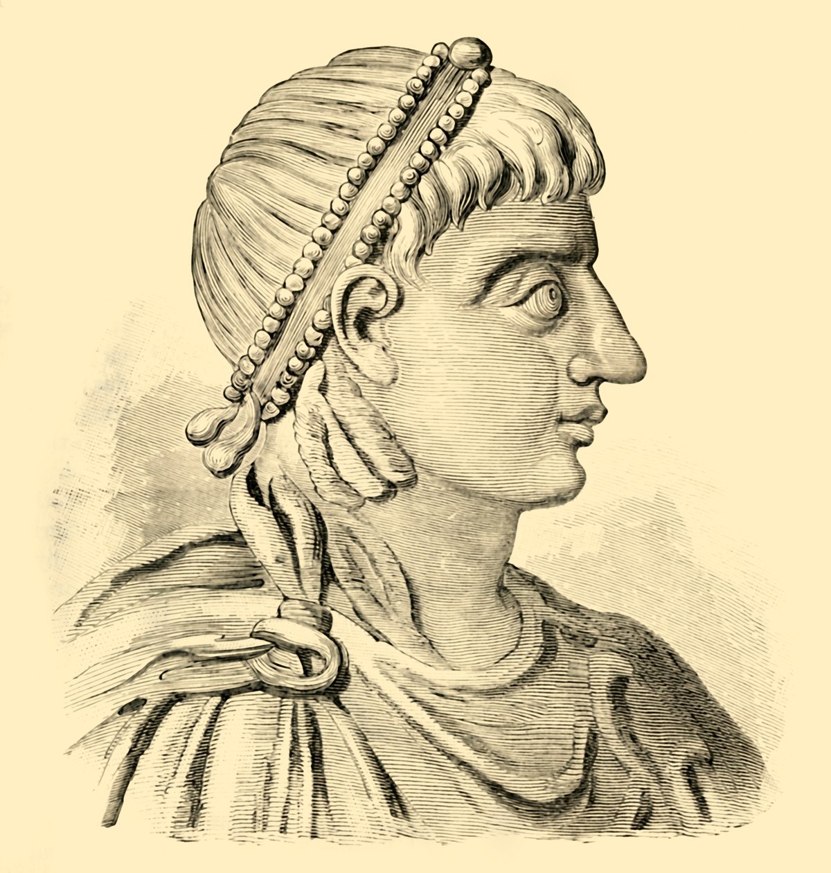 Justinian, c6. yüzyıl, 1890. by Unbekannt