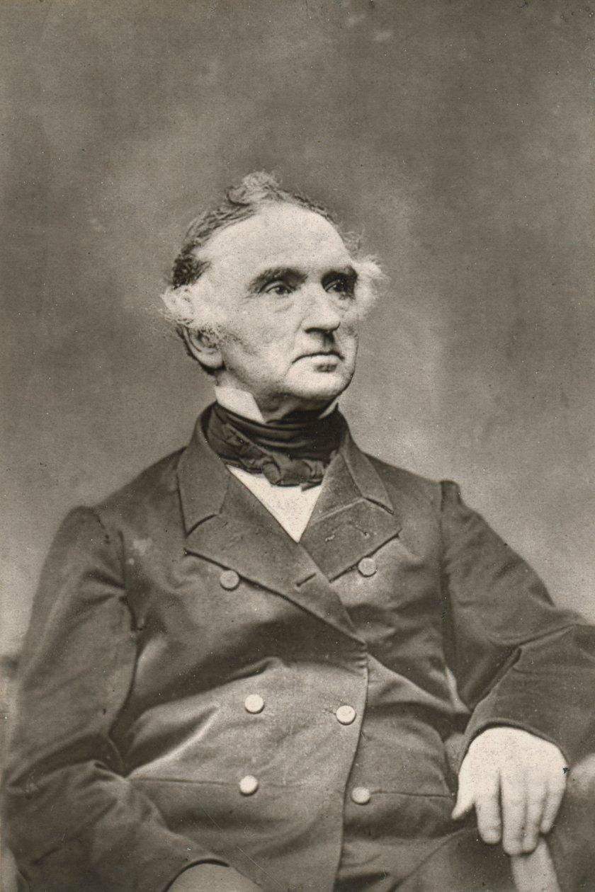 Justus von Liebig, Alman kimyager, 1866 by Unbekannt
