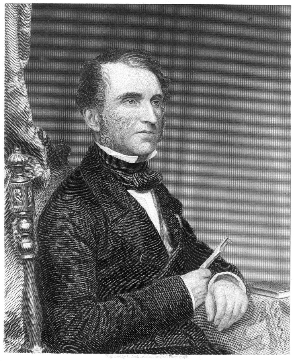 Justus von Liebig, Alman kimyager, c1860 by Unbekannt