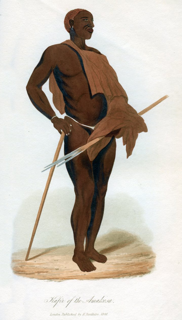 Amakosa Kafiri, 1848 by Unbekannt