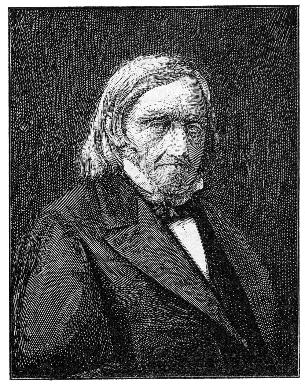 Karl Ernst von Baer, ​​19. yüzyıl Alman biyoloğu, 1900 by Unbekannt