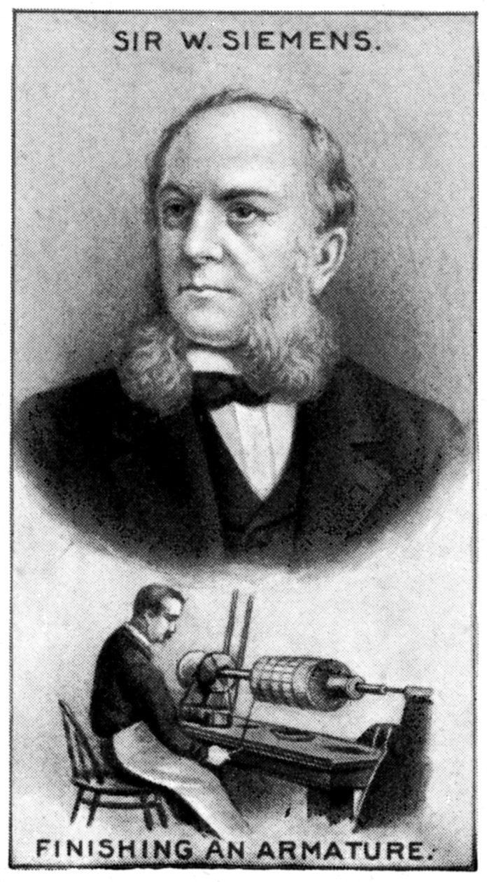 Karl Wilhelm Siemens, Alman mühendis ve elektrik gücünün öncüsü, c1924 by Unbekannt