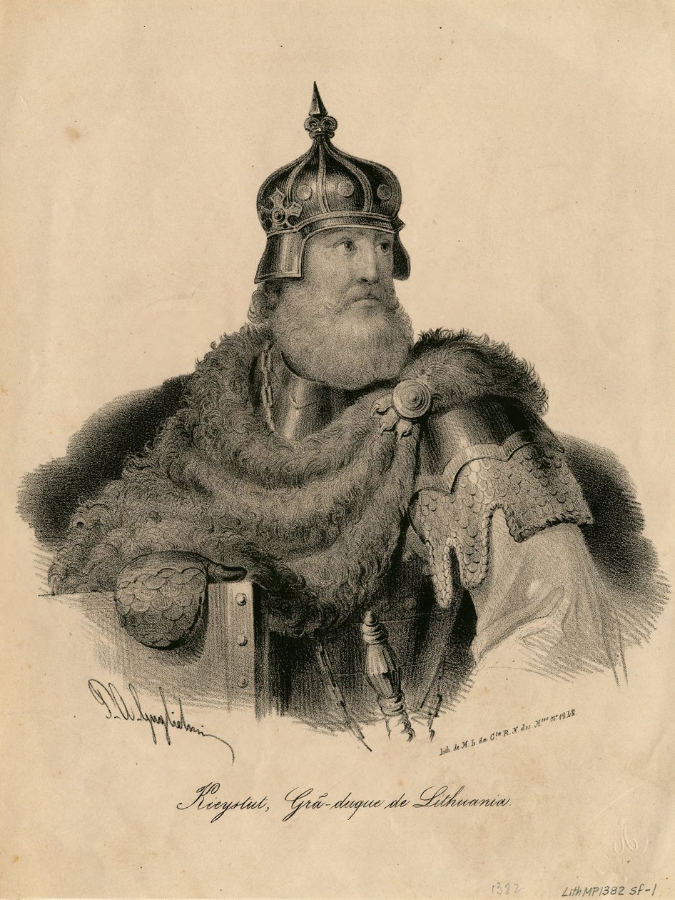 Kestutis, Litvanya Büyük Dükü, 1840 by Unbekannt