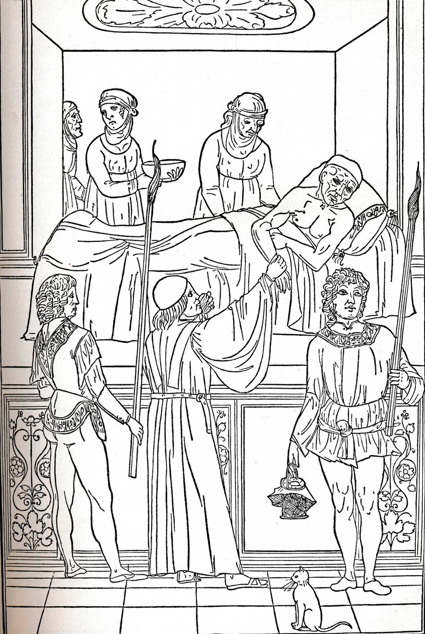 Ketham: Fasciculus Medicinae, Venedik, 1493, Veba Tedavisi, c1493 by Unbekannt