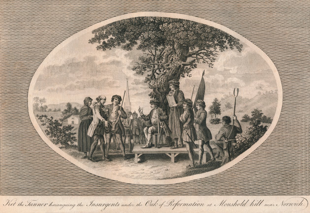 Ketts İsyanı, Norfolk, 1549 1793 by Unbekannt