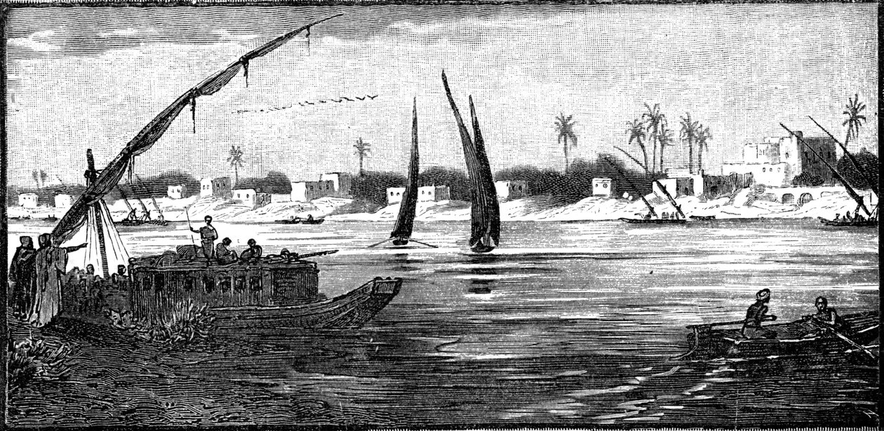 Hartum, Sudan'ın Başkenti, 1900 by Unbekannt