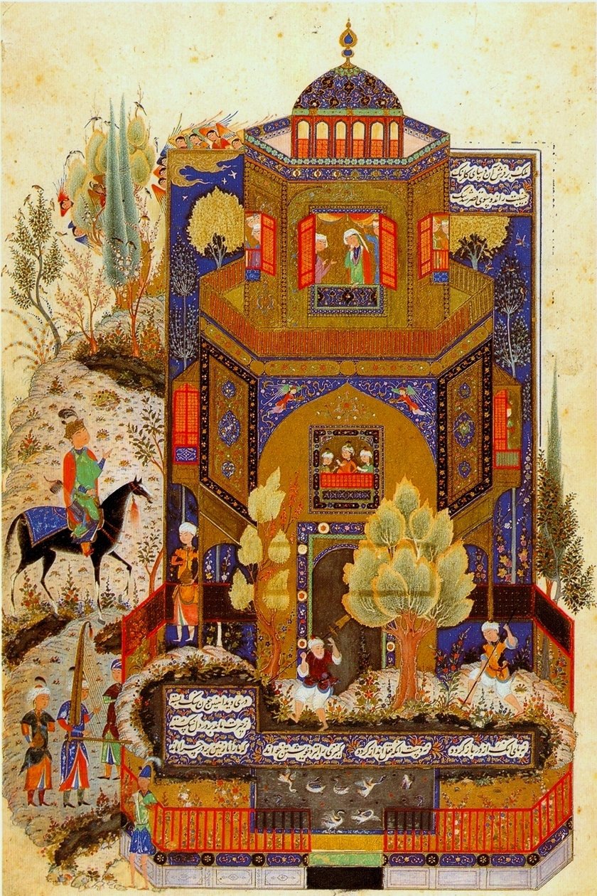 Hüsrev ve Şirin, 15. yüzyılın ikinci yarısı by Unbekannt