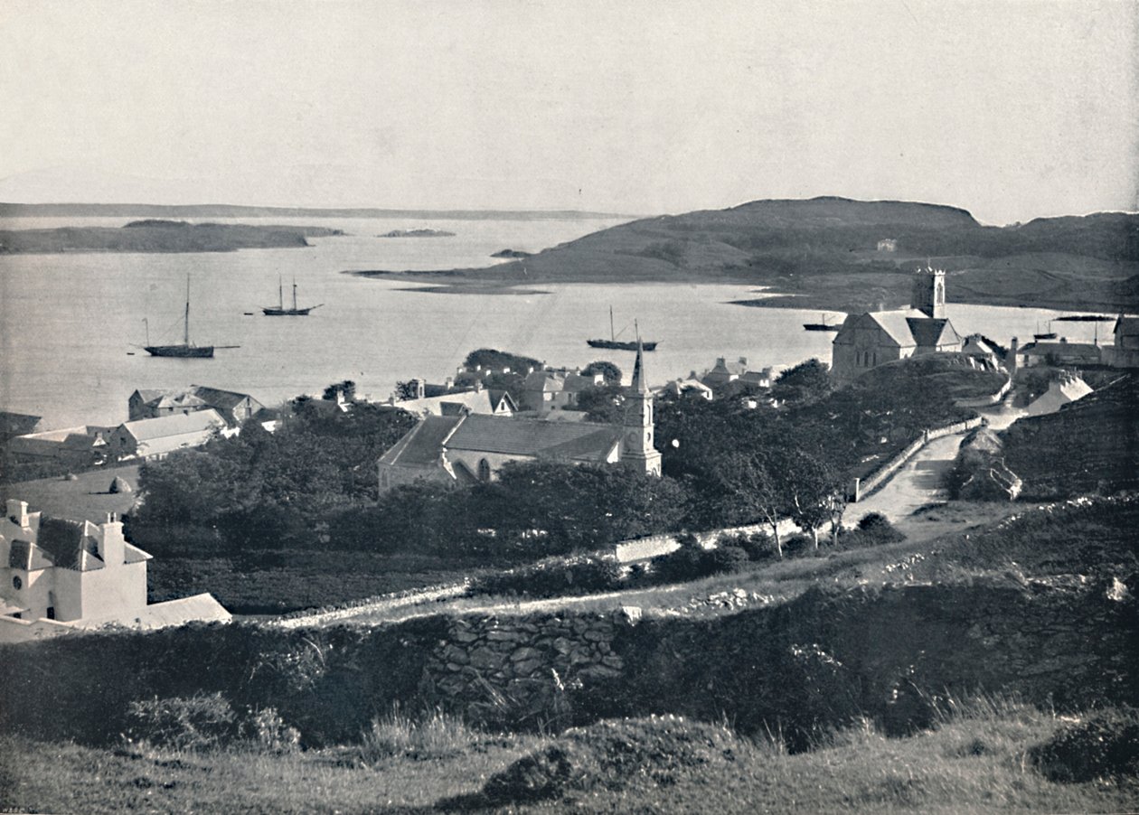 Killybegs - Köye ve Körfeze Bakış, 1895 by Unbekannt