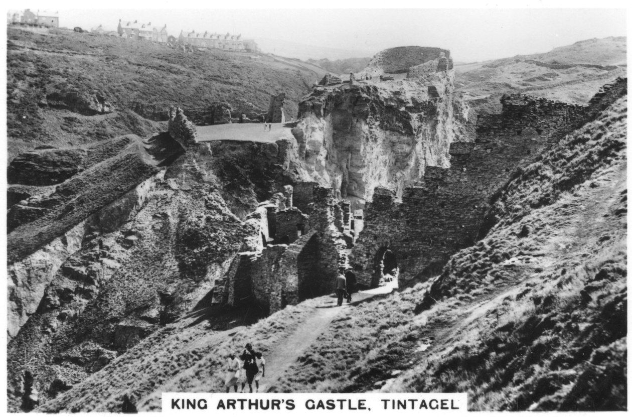 Kral Arthur Kalesi, Tintagel, 1937 by Unbekannt
