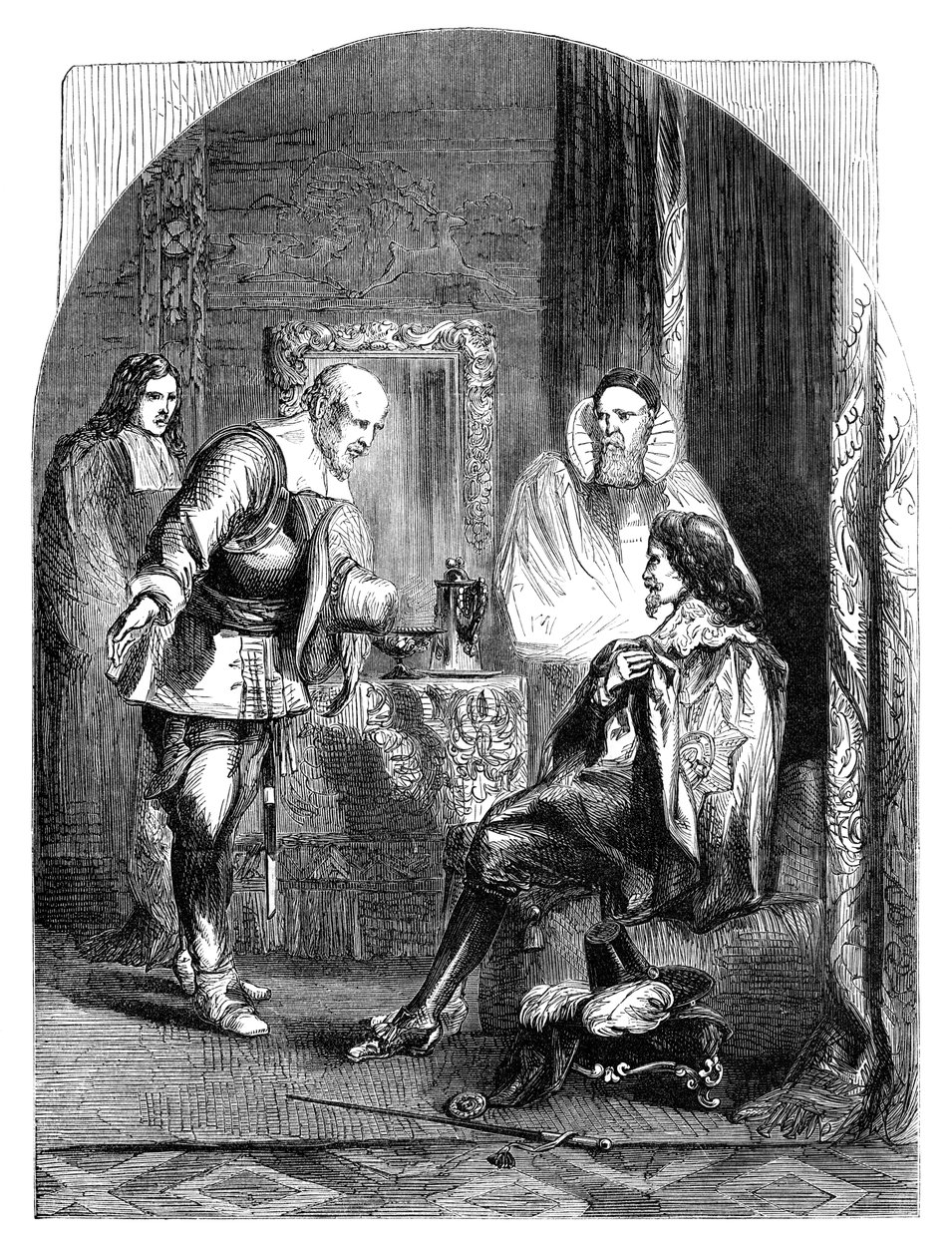 Kral Charles I 1600-1649, idamına çağrıldı, c1902 by Unbekannt