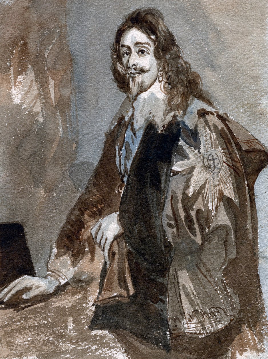 Kral I. Charles 1600-1649, 18. yüzyıl by Unbekannt