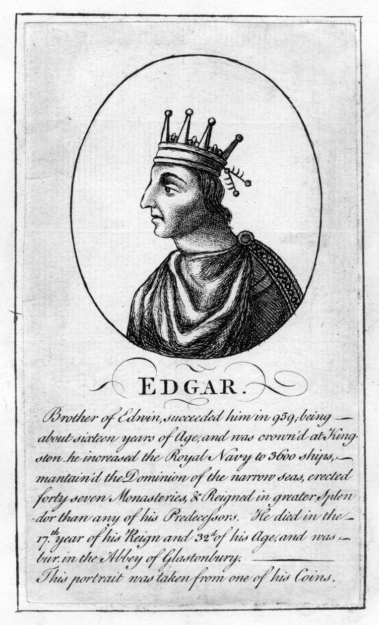 İngiltere Kralı Edgar, MS 944-975 by Unbekannt
