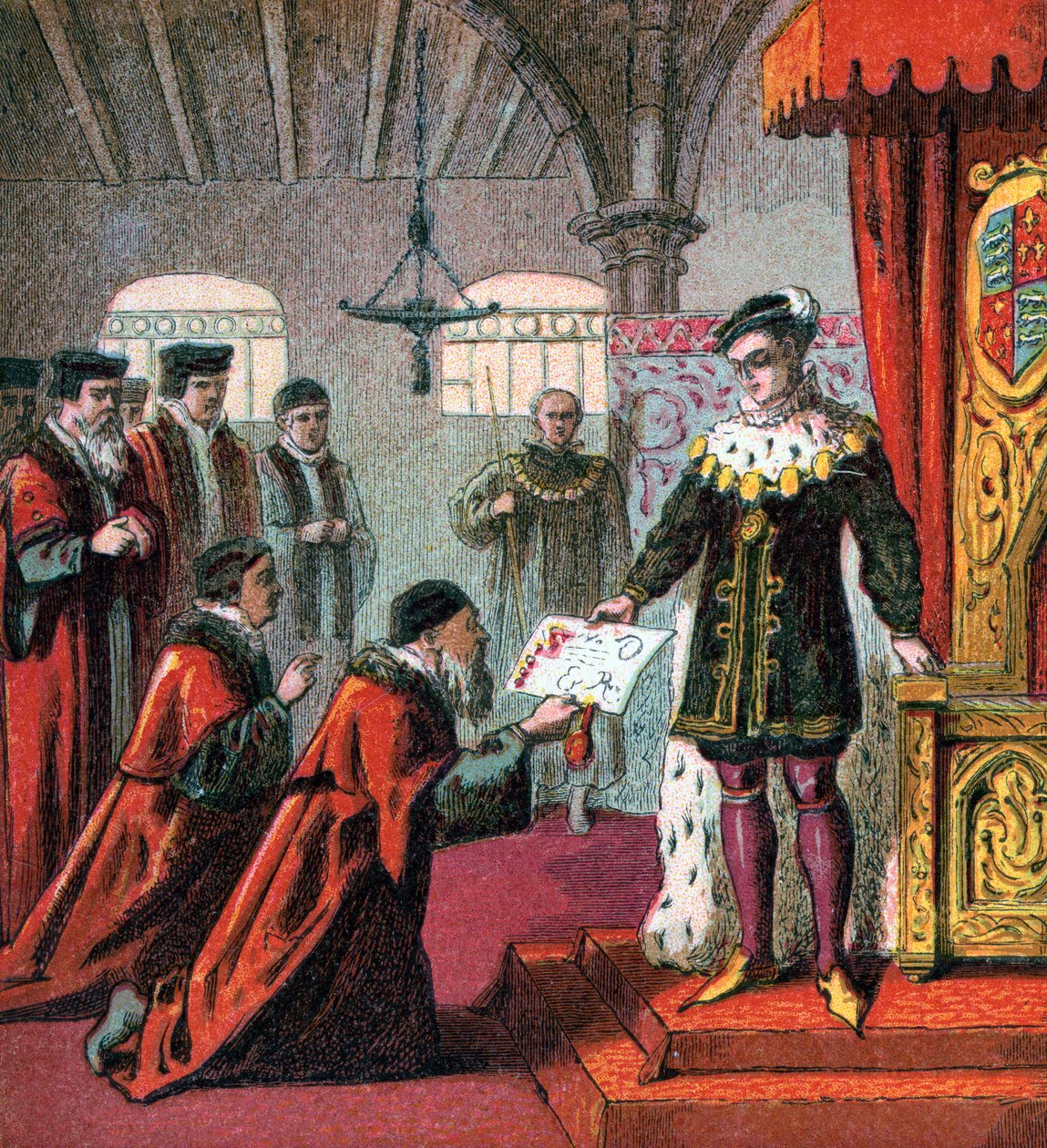 Kral Altıncı Edward, 1547, c1850 by Unbekannt
