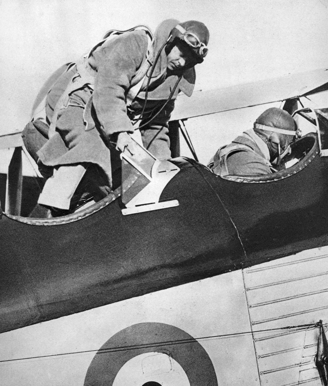 Bir uçakta Kral Edward VIII, 1936 by Unbekannt