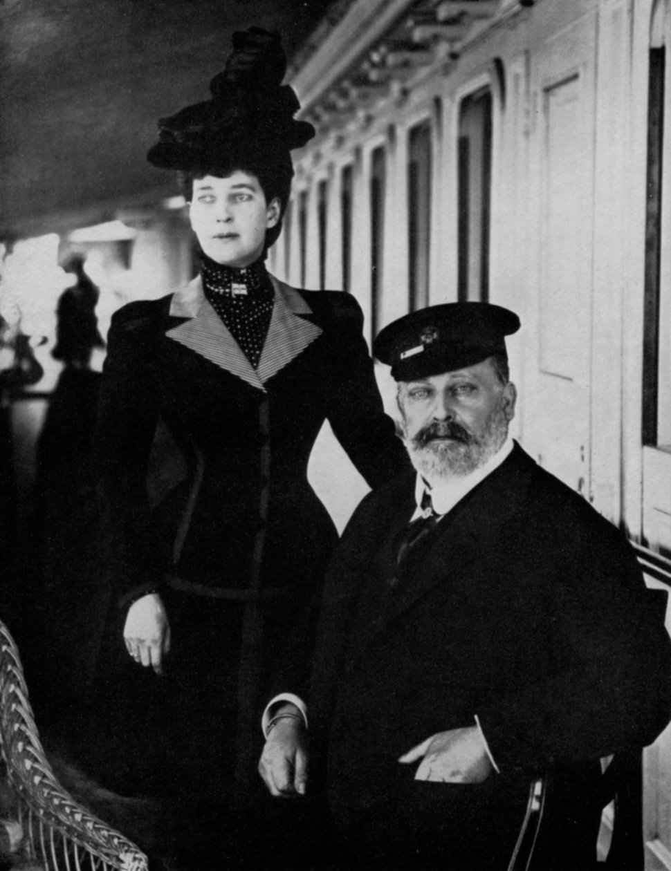 Kral Edward VII ve Kraliçe Alexandra, Cowes, Wight Adası, Ağustos 1909 1964 by Unbekannt