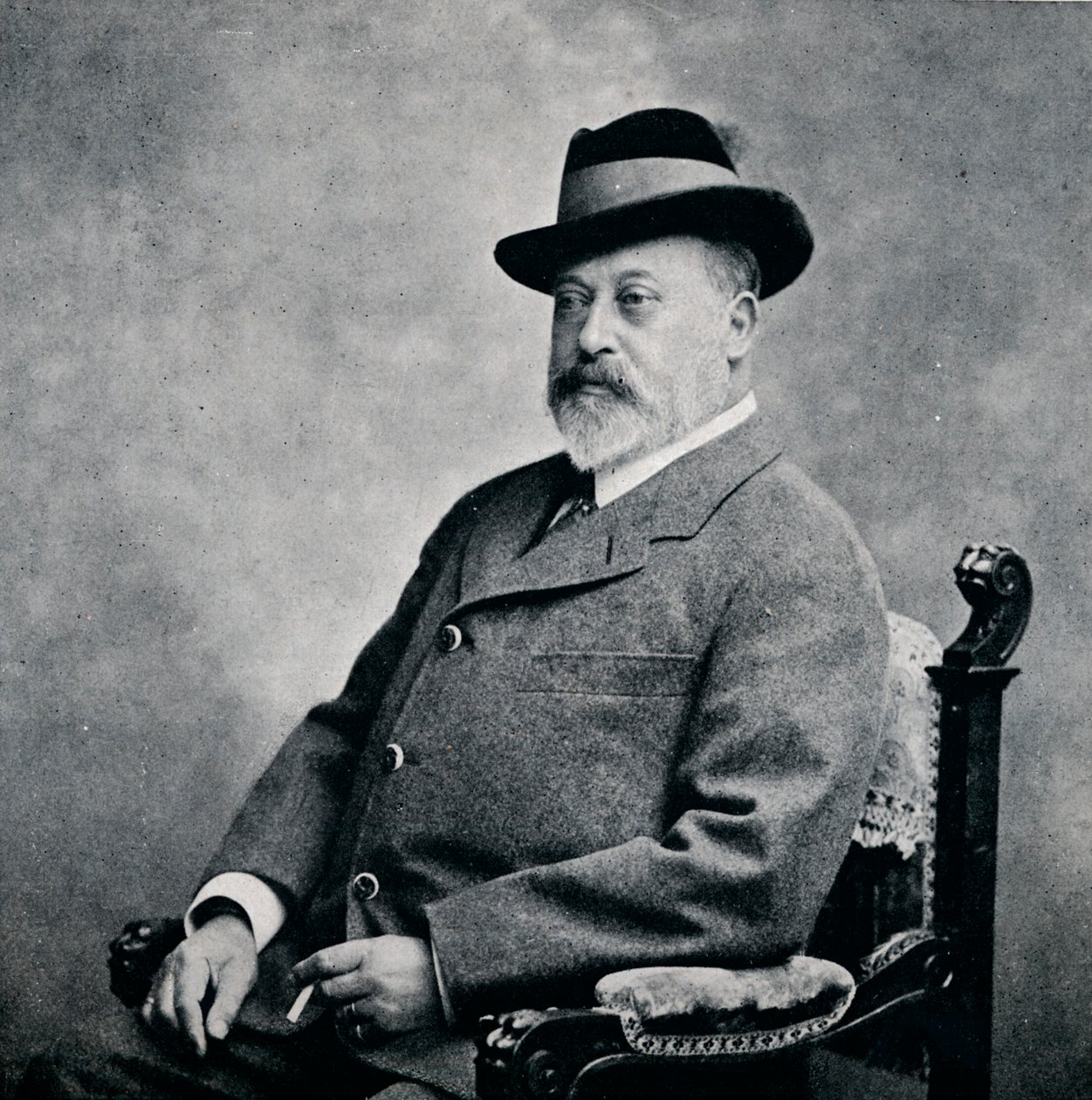 Kral Edward VII, Tirol şapkalı, 1903 1911 by Unbekannt