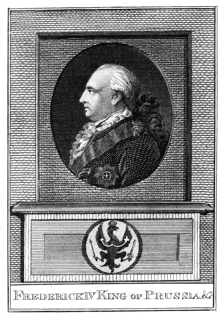 Prusya Kralı IV. Frederick William 1795-1861, 19. yüzyıl. by Unbekannt