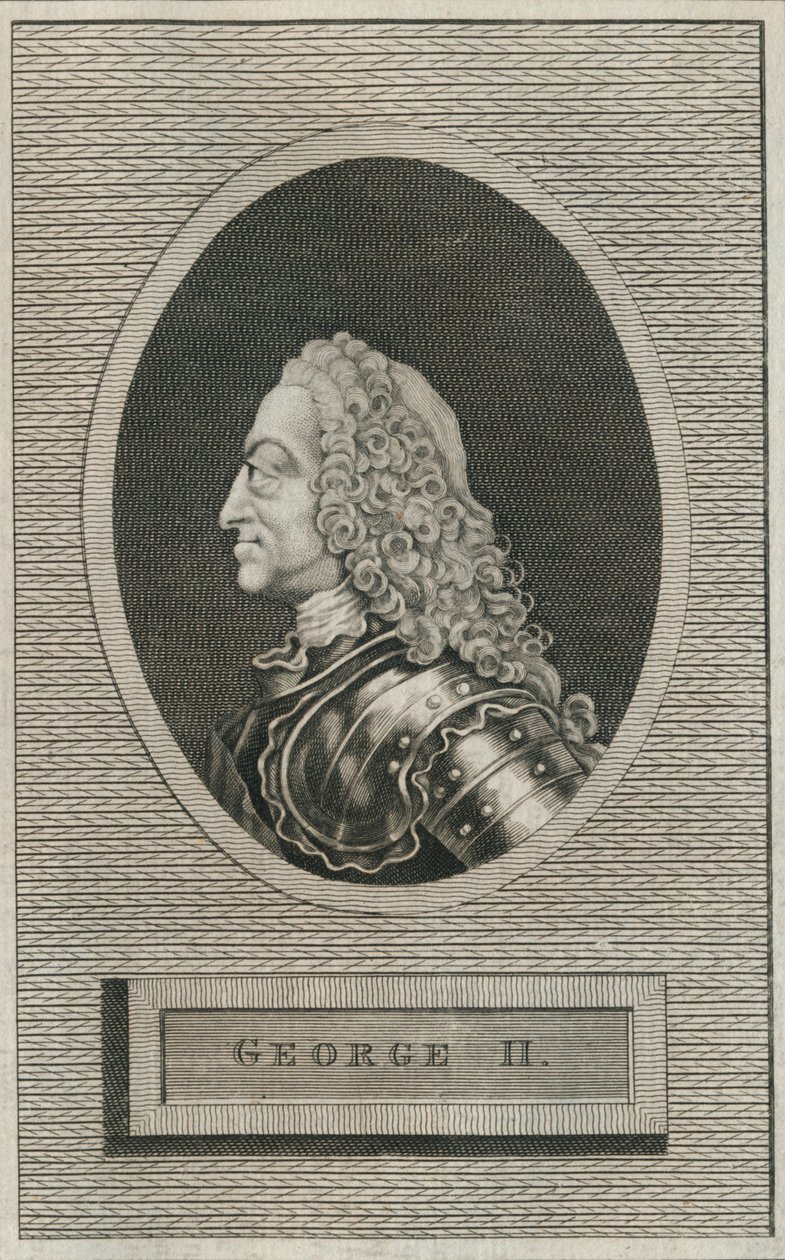 Kral George II, 1793 by Unbekannt