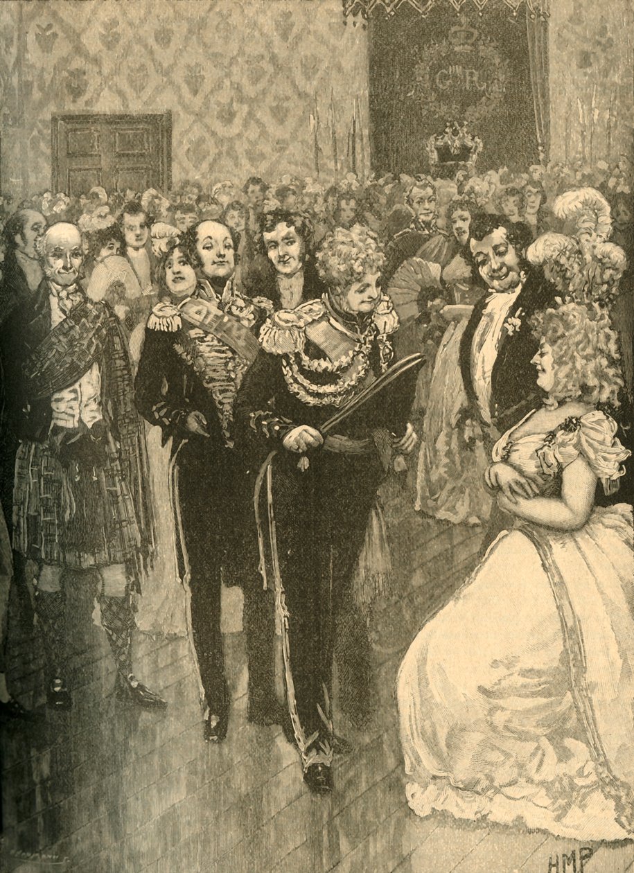 King George IV, Holyrood Sarayı