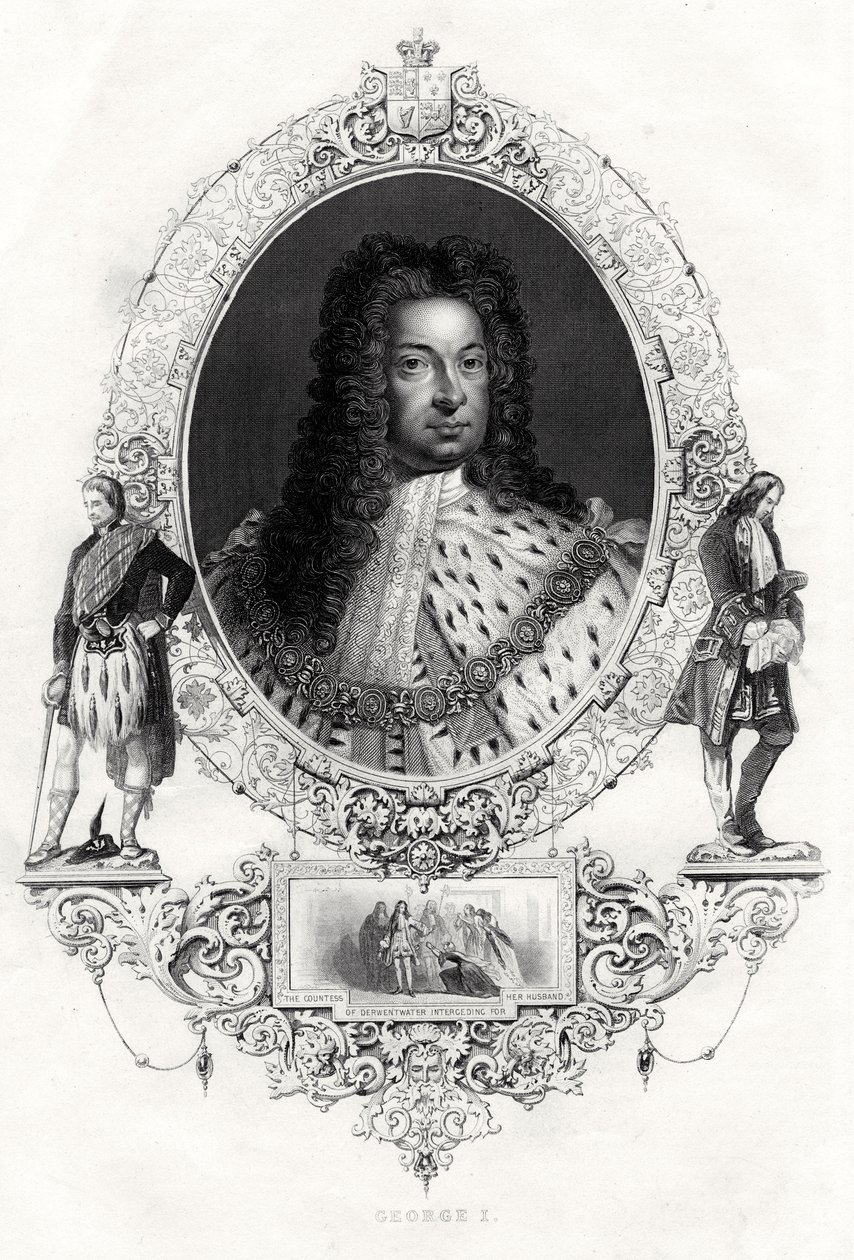 Kral George I, 1860 by Unbekannt